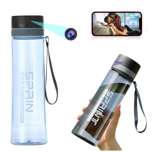 Water bottle camera